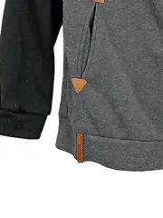 Vorschaubild 4 von Sweatjacke Damen Gr. S Grau Kapuze Reißverschluss