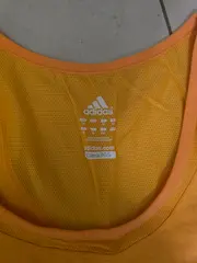 Vorschaubild 3 von Damen Sport Tanktop Clima365 Gr. 42 Orange 3-Streifen Fitness