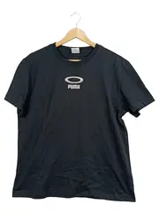 Vorschaubild 1 von Herren T-Shirt Schwarz Gr. XL Logo Stickerei Baumwolle Sportlich