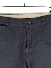 Vorschaubild 3 von Herren Chino Shorts Blau Gr. 40 W31 Baumwolle Gepunktet