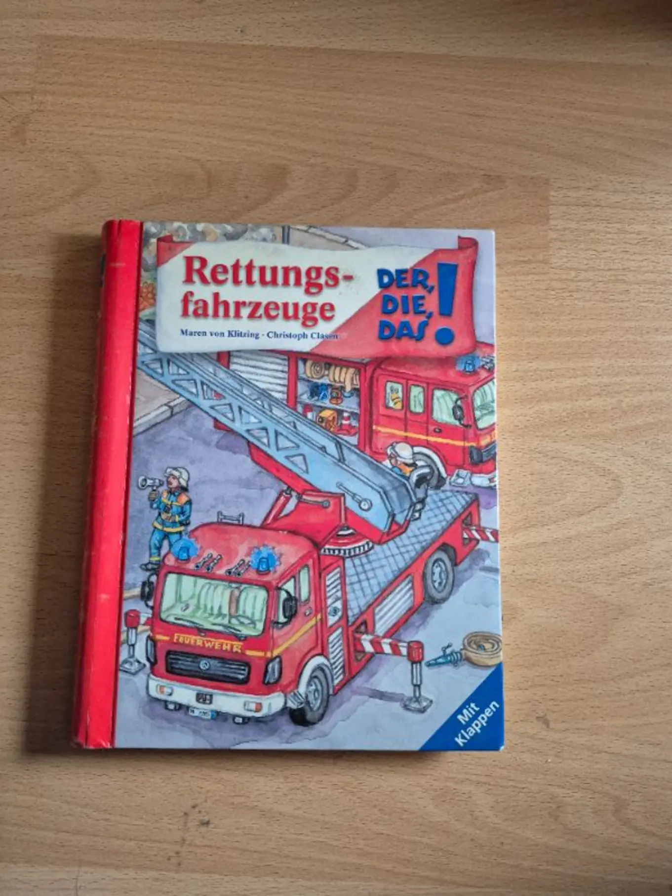 Wieso Weshalb Warum? Rettungsfahrzeuge Kindersachbuch Klappenbuch Hardcover ab 2