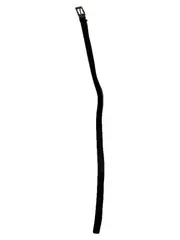 Vorschaubild 1 von Gürtel Herren Echt Leder Schwarz Klassisch Gr. L 126 cm