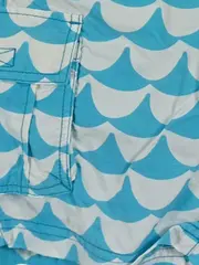 Vorschaubild 4 von Badeshorts Kinder Gr. 152 Türkis Wellen Maritim