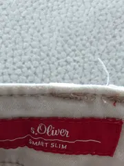 Vorschaubild 3 von Damen Jeans Slim Fit Hose Beige Gr. S Casual