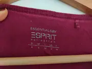 Vorschaubild 2 von Damen Strickjacke Cardigan Gr. S Pink V-Ausschnitt Langarm