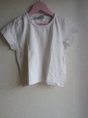 Vorschaubild 3 von Kinder T-Shirt Gr. 134-140 Weiß Basic Kurzarm Baumwolle