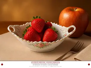 WEIMARER PORZELLAN Konfektschale