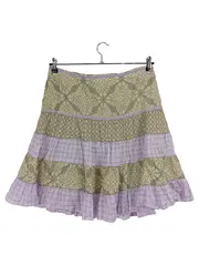 Vorschaubild 1 von Damen Minirock Gr. 40;L Mehrfarbig Bohemian Ethno Muster