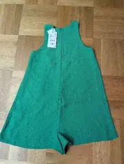 Vorschaubild 2 von Damen Kleid A-Linie ärmellos Grün Gr. XS/34 Sommerkleid