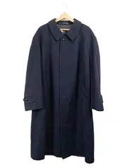 Vorschaubild 2 von Herren Mantel Klassisch Wolle Blau Gr. 28 4XL Business Langarm