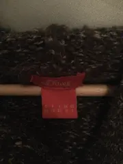 Vorschaubild 3 von Damen Strickjacke mit Kapuze Gr. 36/S Braun Meliert