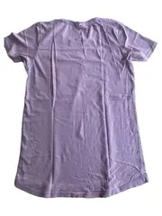 Vorschaubild 3 von T-Shirt Kurzarm Grafik Lila Gr. 128 Kinder Streetwear Freizeit