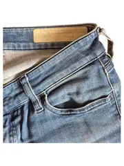 Vorschaubild 2 von Standy Damen Skinny Jeans W28 Blau Stretch Used Look