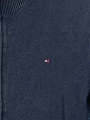 Vorschaubild 4 von Strickjacke Kinder Gr. 10/140 Blau Reißverschluss Baumwolle