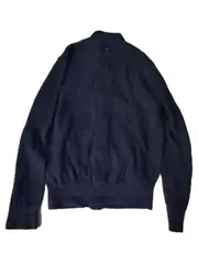 Vorschaubild 2 von Strickjacke Kinder Gr. 10/140 Blau Reißverschluss Baumwolle