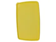 Vorschaubild 1 von Vorratsbehälter Aufbewahrungsbox Gelb Flach mit Deckel 23x14cm