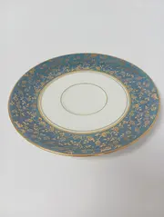 Vorschaubild 4 von Unterteller Porzellan Blau Gold Floral Elegant