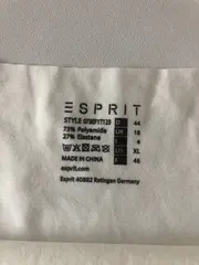 Vorschaubild 2 von Damen Slip Unterwäsche Gr. 44 XXL Weiß Polyamid Basic