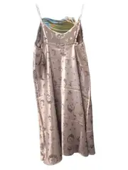 Vorschaubild 2 von Canda Damen Nachthemd Gr. 40/42 Grau Mond Sterne Muster Träger