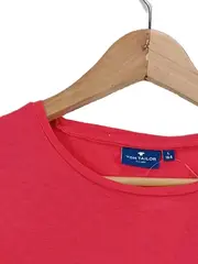 Vorschaubild 3 von Mädchen T-Shirt Gr. 164 Pink Basic Kurzarm Baumwolle