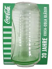 Vorschaubild 1 von Glas Dosenform Retro Transparent 20 Jahre Jubiläum Logo