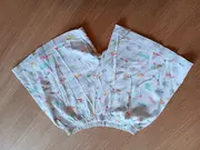 Vorschaubild 2 von Kinder Shorts Pyjama Gr. 152 Baumwolle Beige Schriftzug