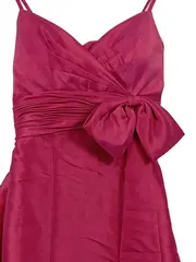 Vorschaubild 2 von Abendkleid Pink Elegant Schleife Gr. 38 Midikleid