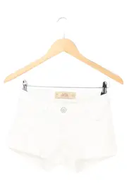 Vorschaubild 1 von Damen Shorts W23 Weiß Casual Lochmuster Kurze Hose