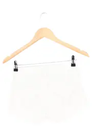 Vorschaubild 2 von Damen Shorts W23 Weiß Casual Lochmuster Kurze Hose