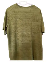 Vorschaubild 3 von Dri-Fit Laufshirt Herren Gr. L Grün Sport T-Shirt Kurzarm Meliert