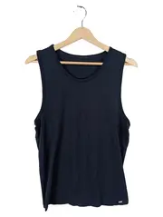 Vorschaubild 1 von Herren Unterhemd Tank Top Schwarz Größe XL Polyamid Basic