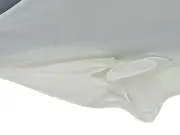 Vorschaubild 3 von Damen T-Shirt Gr. 40/L Weiß Casual V-Ausschnitt Schleifenärmel