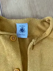Vorschaubild 3 von Strickjacke Kinder Mädchen Gr. 81/80 Gelb Basic