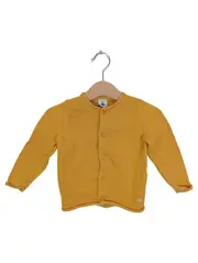 Vorschaubild 1 von Strickjacke Kinder Mädchen Gr. 81/80 Gelb Basic