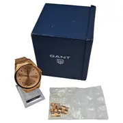 Vorschaubild 3 von Damen Armbanduhr Roségold Edelstahl Strass Zifferblatt 40mm
