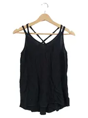 Vorschaubild 2 von Damen Top Trägertop Schwarz Gr. 34 XS Basic