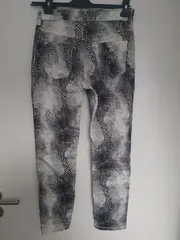 Vorschaubild 2 von Damen Mom Jeans 36x27 Schlangenmuster Modern Mehrfarbig Hose