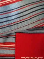 Vorschaubild 6 von Business Hemd Herren Blau Gestreift Kurzarm Gr. 56 3XL Baumwolle