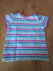 Vorschaubild 2 von Hello Kitty Baby Mädchen T-Shirt Gr. 68 gestreift pink türkis