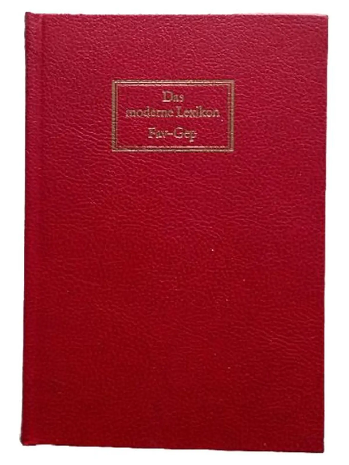 Das moderne Lexikon Fau-Gep Hardcover Deutsch Wörterbuch Allgemeinwissen