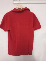 Vorschaubild 6 von Herren Poloshirt Rot Gr. M Custom Fit Baumwolle