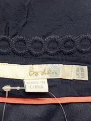 Vorschaubild 3 von Damen Freizeitkleid Gr. 38/M Blau Casual Lochmuster Viskose