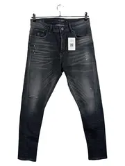 Vorschaubild 1 von Herren Destroyed Jeans Hose Grau W32 L30 Stretch