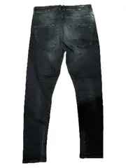 Vorschaubild 2 von Herren Destroyed Jeans Hose Grau W32 L30 Stretch
