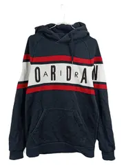 Vorschaubild 1 von Jordan Air Kapuzenpullover Herren Gr. M Schwarz Rot Weiß Hoodie