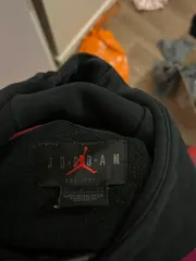 Vorschaubild 3 von Jordan Air Kapuzenpullover Herren Gr. M Schwarz Rot Weiß Hoodie