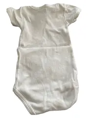 Vorschaubild 2 von Baby Body Kurzarm Eiffelturm Motiv Gr. 60 Weiß