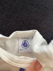 Vorschaubild 5 von Baby Body Kurzarm Eiffelturm Motiv Gr. 60 Weiß