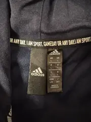 Vorschaubild 2 von Herren Sweatjacke Kapuzenjacke Hoodie Gr. L Blau Baumwolle