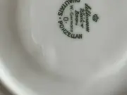 Vorschaubild 3 von Suppenteller Porzellan Weiß Blau Klassisch Blumenmuster